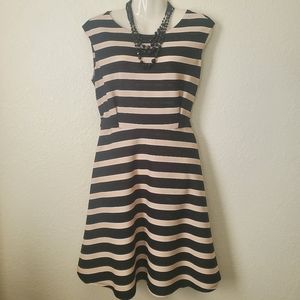 Roz & Ali Fit & Flare Sleeveless Dress